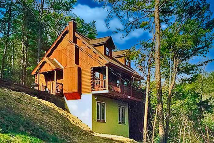 Вилла Amazing Views Гатлинбург Экстерьер фото